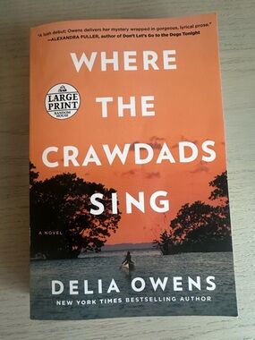 Where the Crawdads Sing - Orange Cover (Delia Owens)